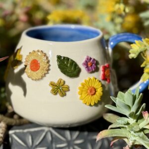 Mug en porcelaine Fleurs d'été 2,5dl
