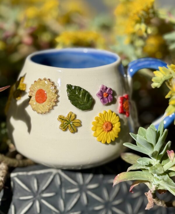 Mug en porcelaine Fleurs d'été 2,5dl