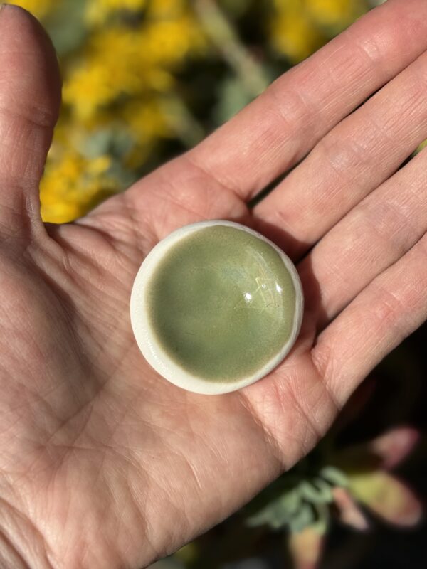 Worry stone en porcelaine