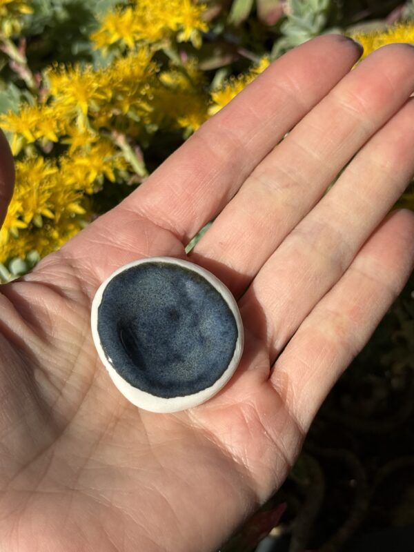 Worry stone en porcelaine