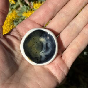 Worry stone en porcelaine