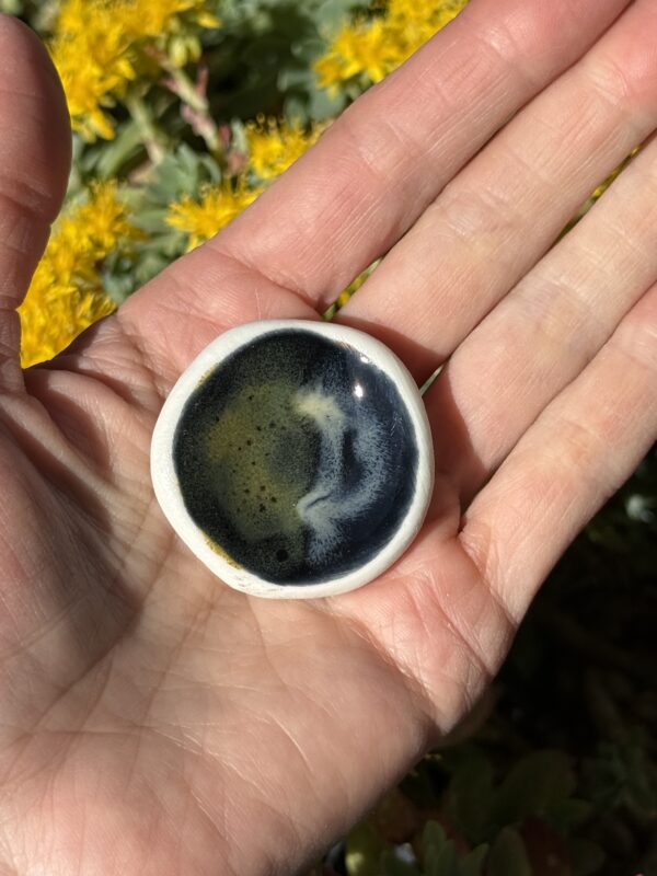 Worry stone en porcelaine