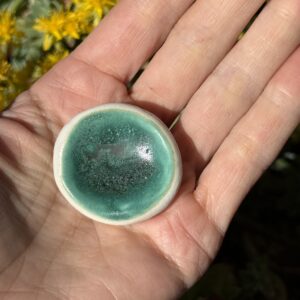 Worry stone en porcelaine