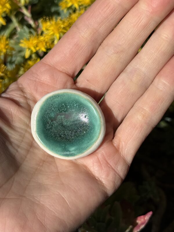 Worry stone en porcelaine