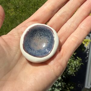 Worry stone en porcelaine