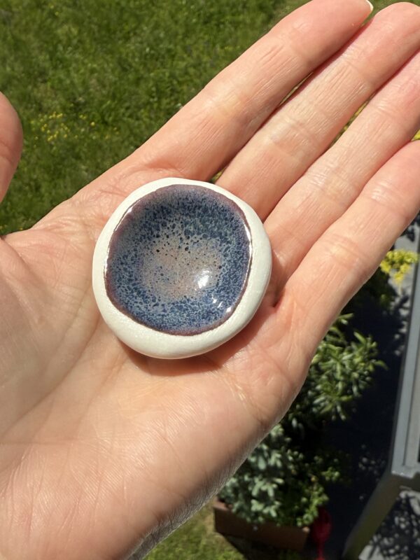 Worry stone en porcelaine