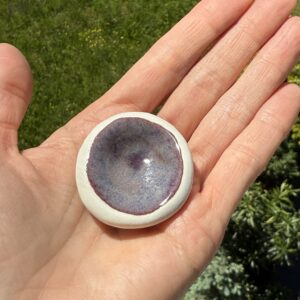 Worry stone en porcelaine