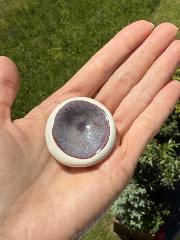 Worry stone en porcelaine