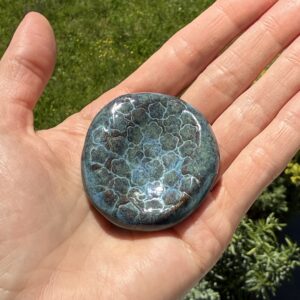 Worry stone structurée
