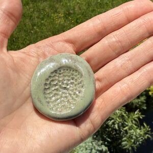Worry stone structurée