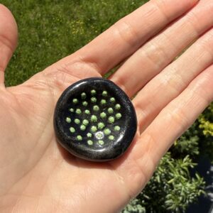Worry stone structurée