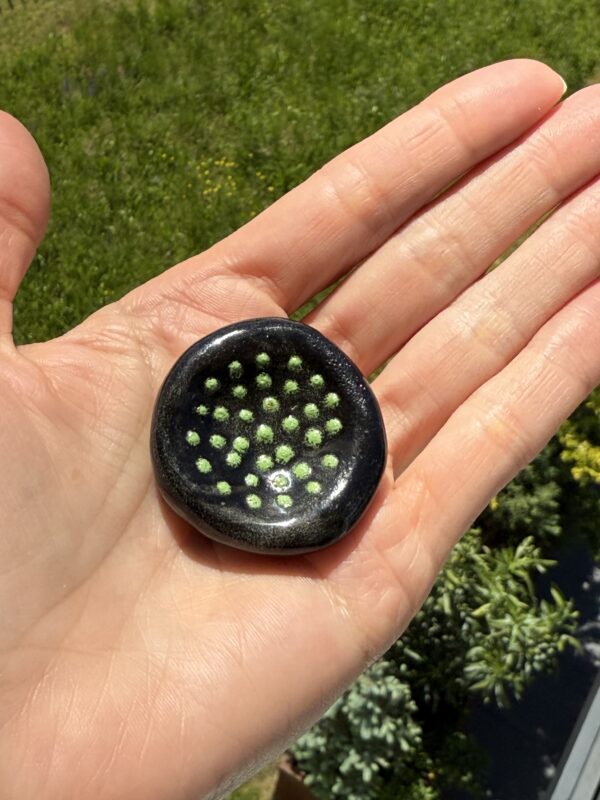 Worry stone structurée