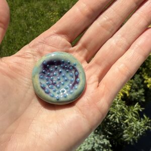 Worry stone structurée