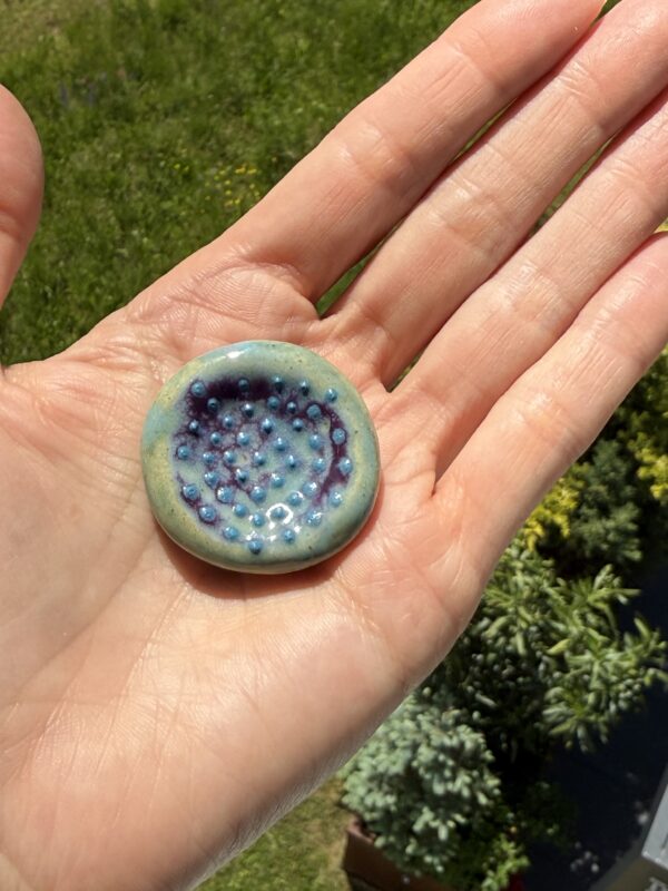 Worry stone structurée