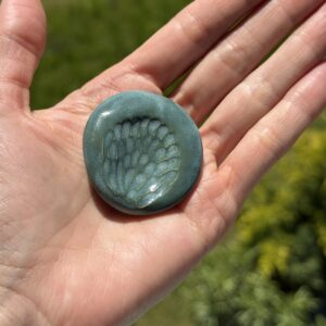 Worry stone structurée