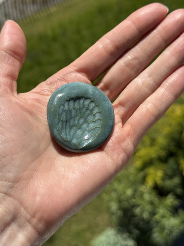 Worry stone structurée