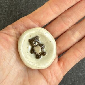 Worry stone ourson