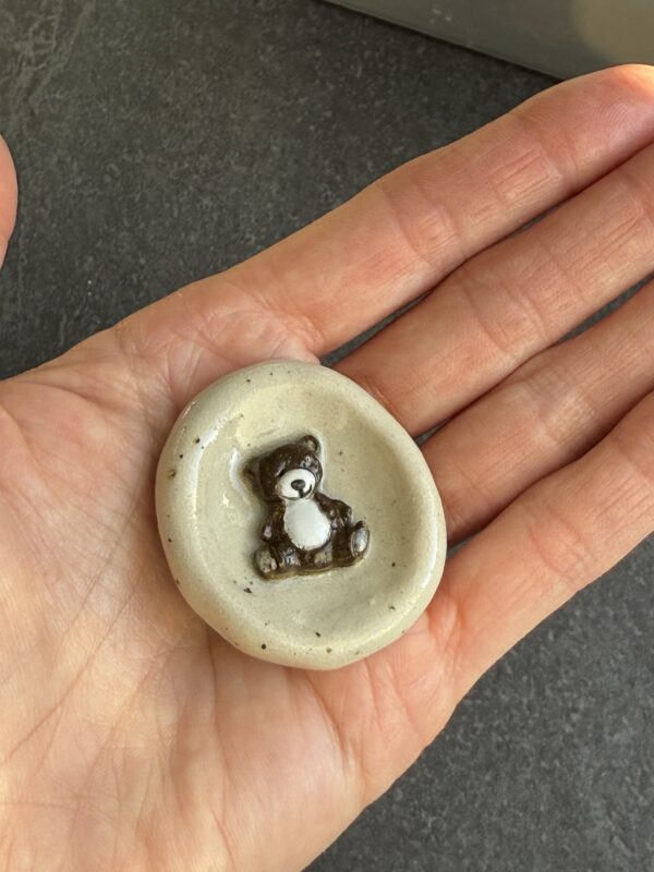Worry stone ourson