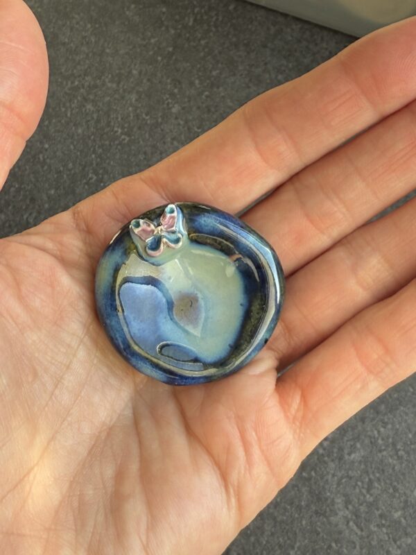 Worry stone papillon