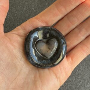 Worry stone coeur