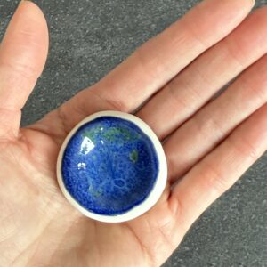 Worry stone en porcelaine