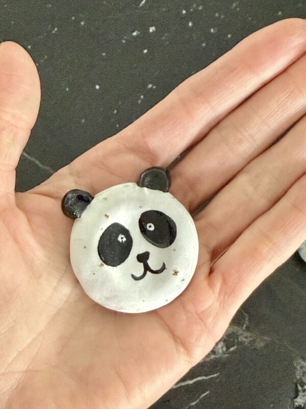 Worry stone panda