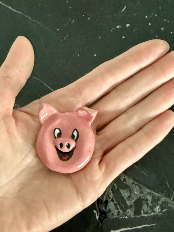 Worry stone cochon
