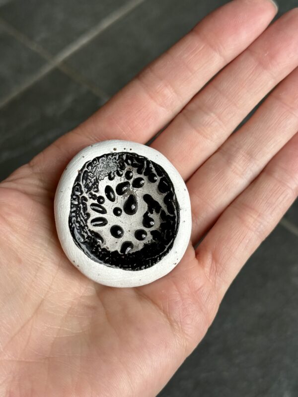 Worry stone structurée