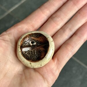 Worry stone structurée