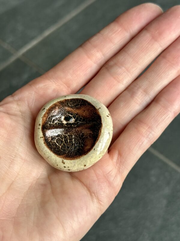 Worry stone structurée