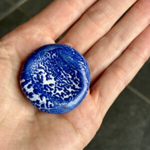 Worry stone structurée