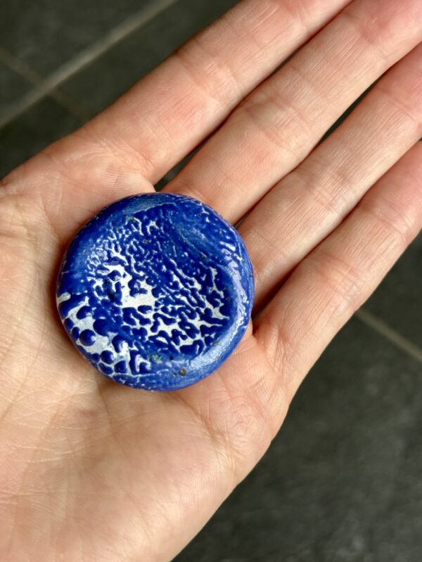 Worry stone structurée