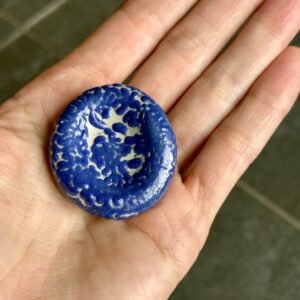 Worry stone structurée