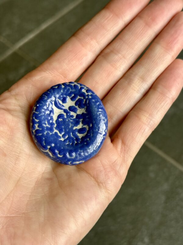 Worry stone structurée