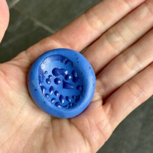 Worry stone structurée
