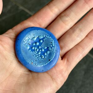 Worry stone structurée