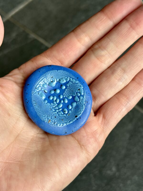 Worry stone structurée