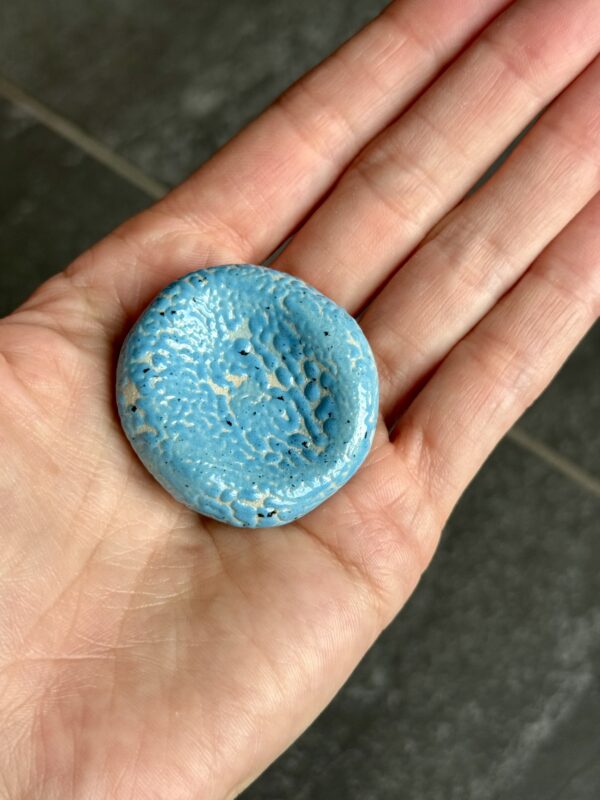 Worry stone structurée