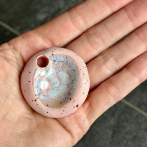 Worry stone porte-clé