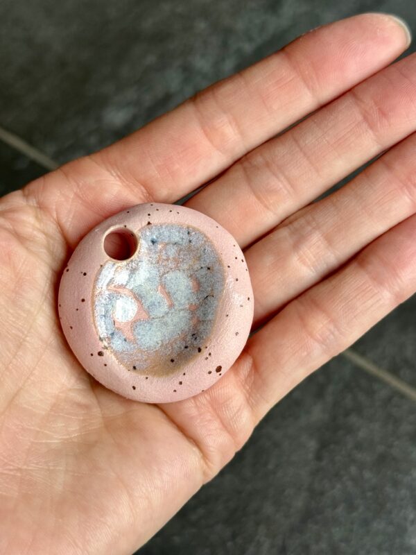 Worry stone porte-clé