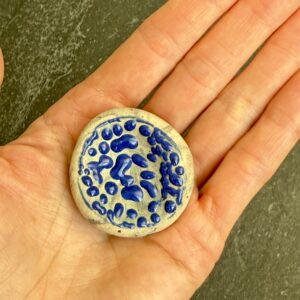 Worry stone structurée
