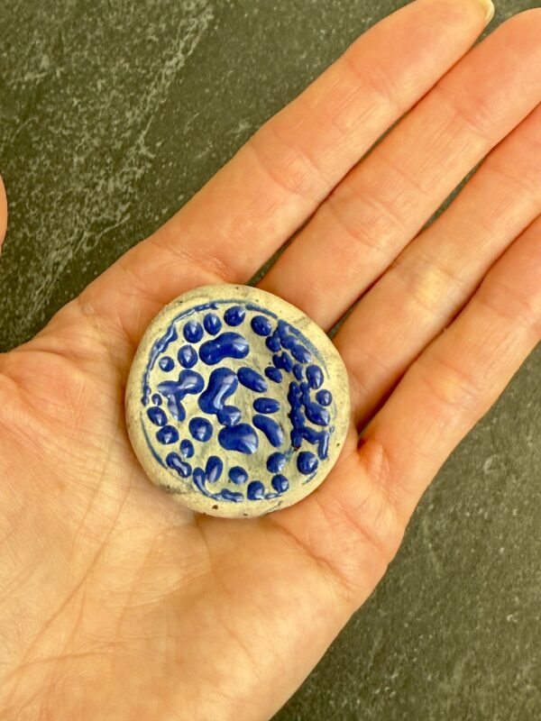 Worry stone structurée