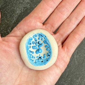 Worry stone structurée