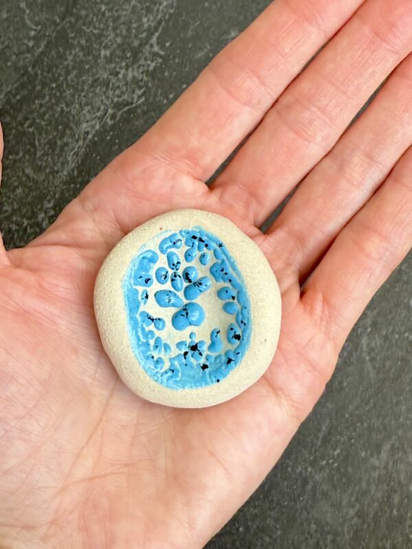 Worry stone structurée