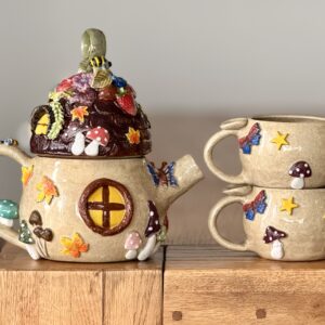 Ensemble Théière féerique - ensemble 3 pièces