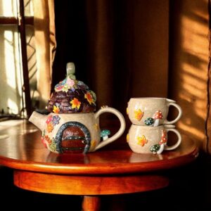 Ensemble Théière féerique - ensemble 3 pièces