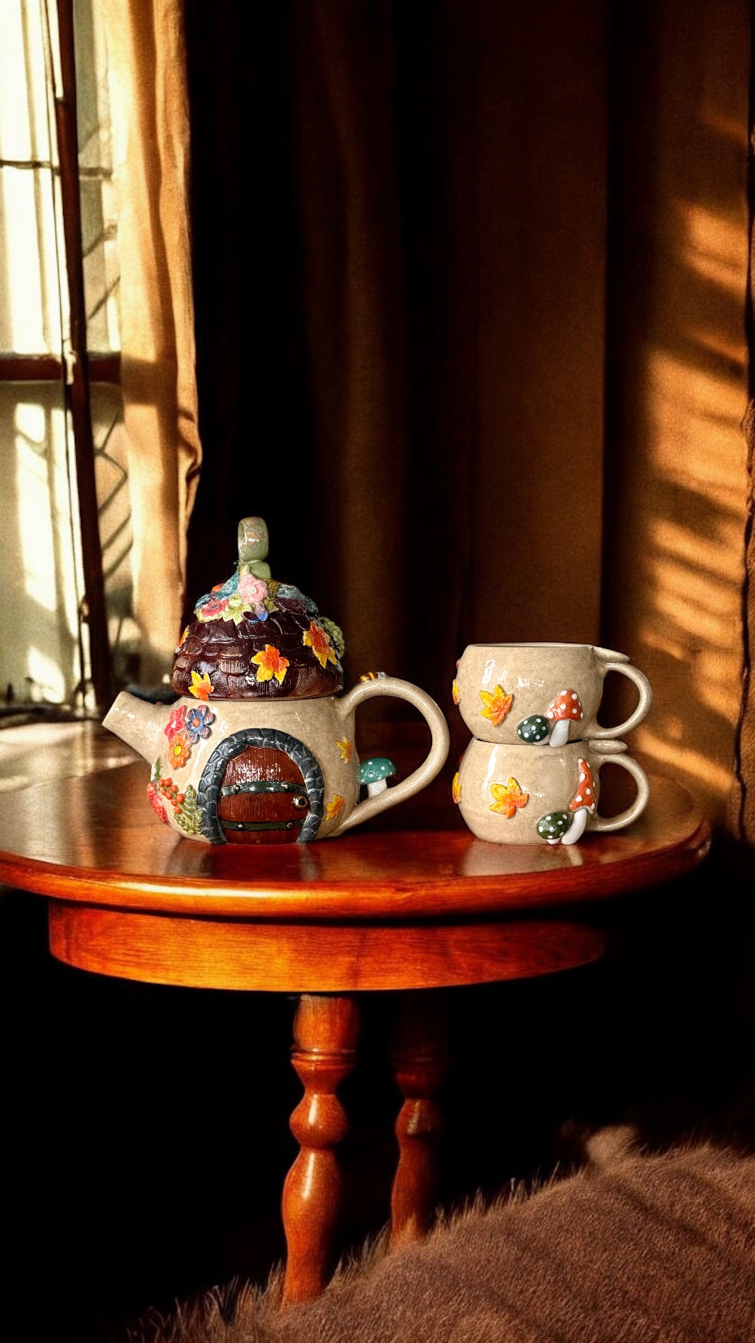 Ensemble Théière féerique - ensemble 3 pièces