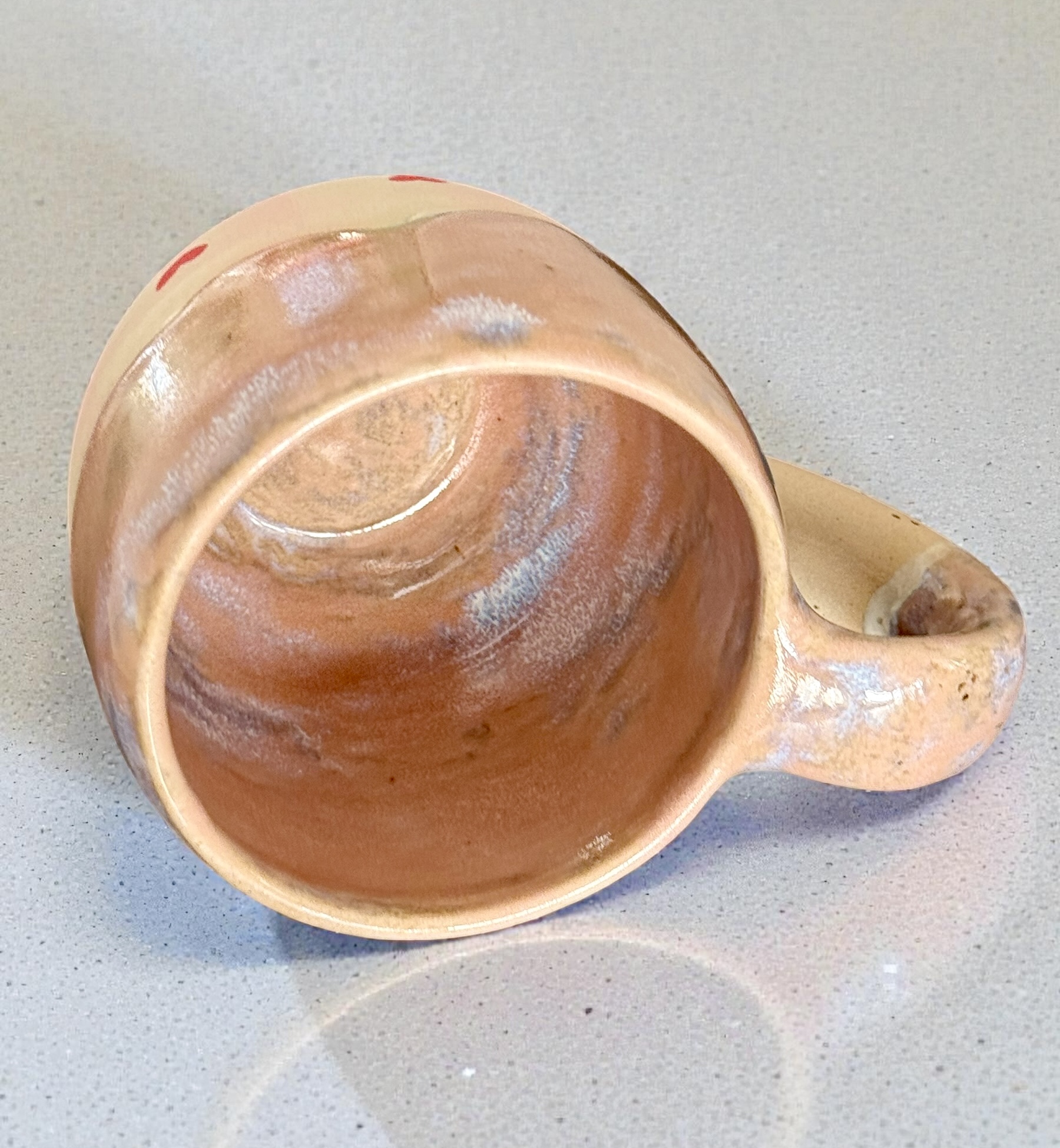 Mug Coeurs quadrillés 3,5dl – Image 3