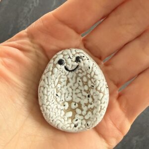 Worry stone structurée