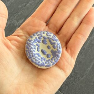 Worry stone structurée